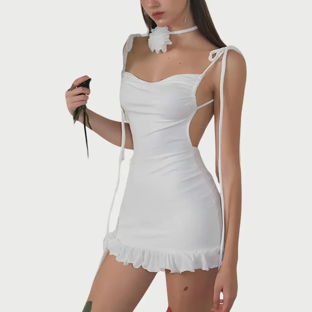 Mini Vestido Dua Lipa by Mon ( Compre e ganhe 50% off) - Charmontie