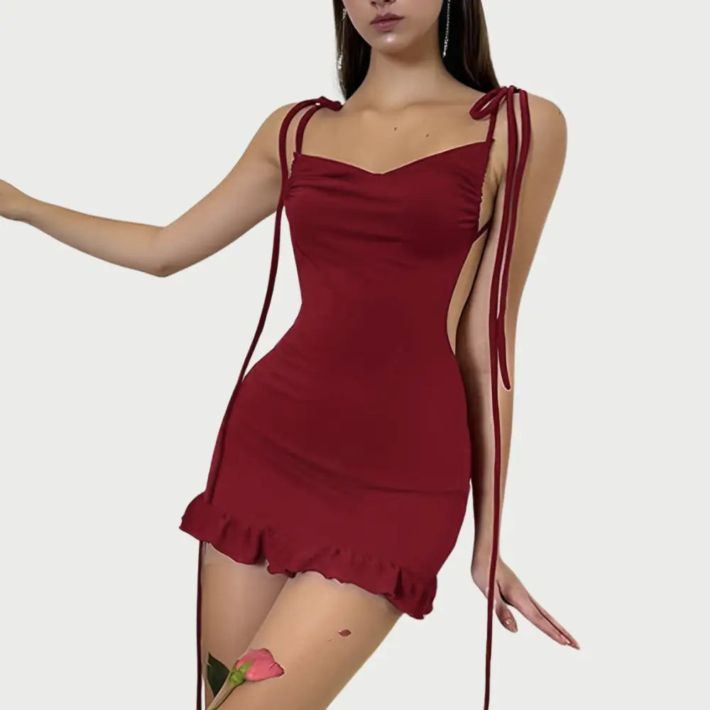 Mini Vestido Dua Lipa by Mon ( Compre e ganhe 50% off) - Charmontie