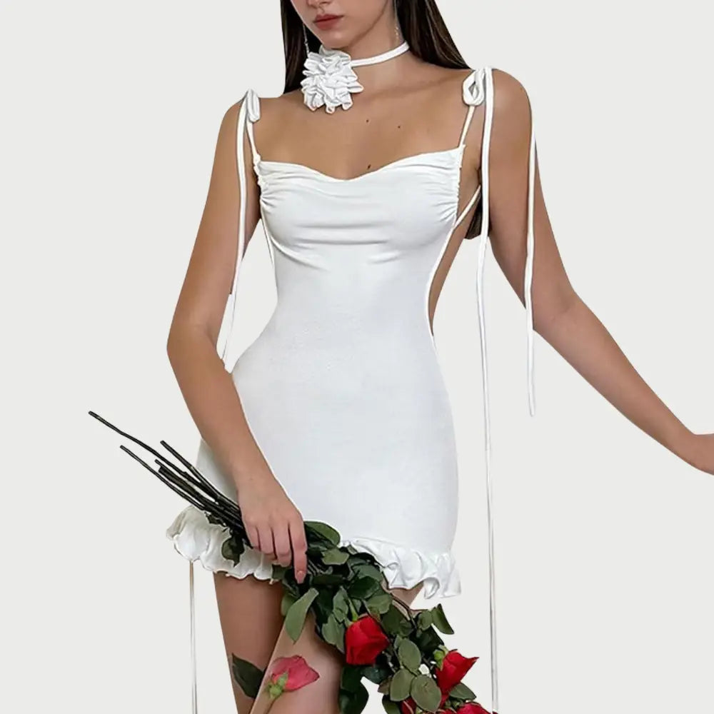 Mini Vestido Dua Lipa by Mon ( Compre e ganhe 50% off) - Charmontie