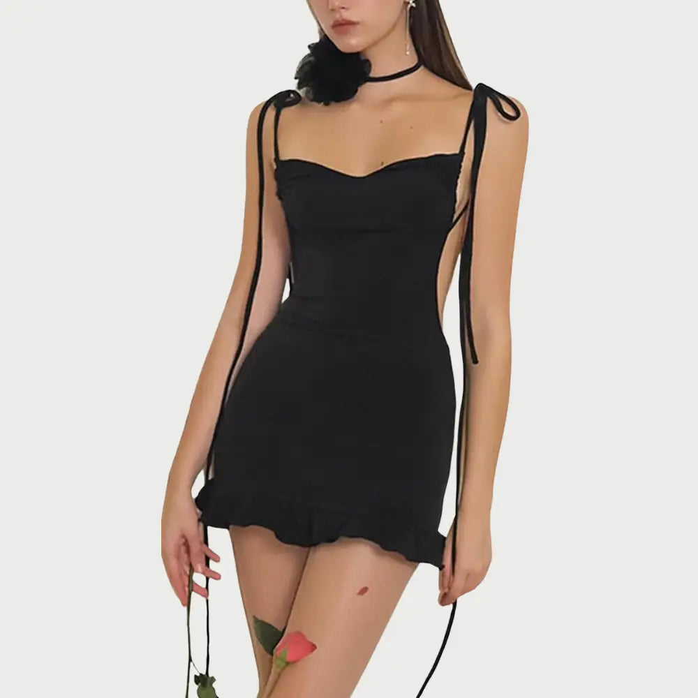 Mini Vestido Dua Lipa by Mon ( Compre e ganhe 50% off) - Charmontie