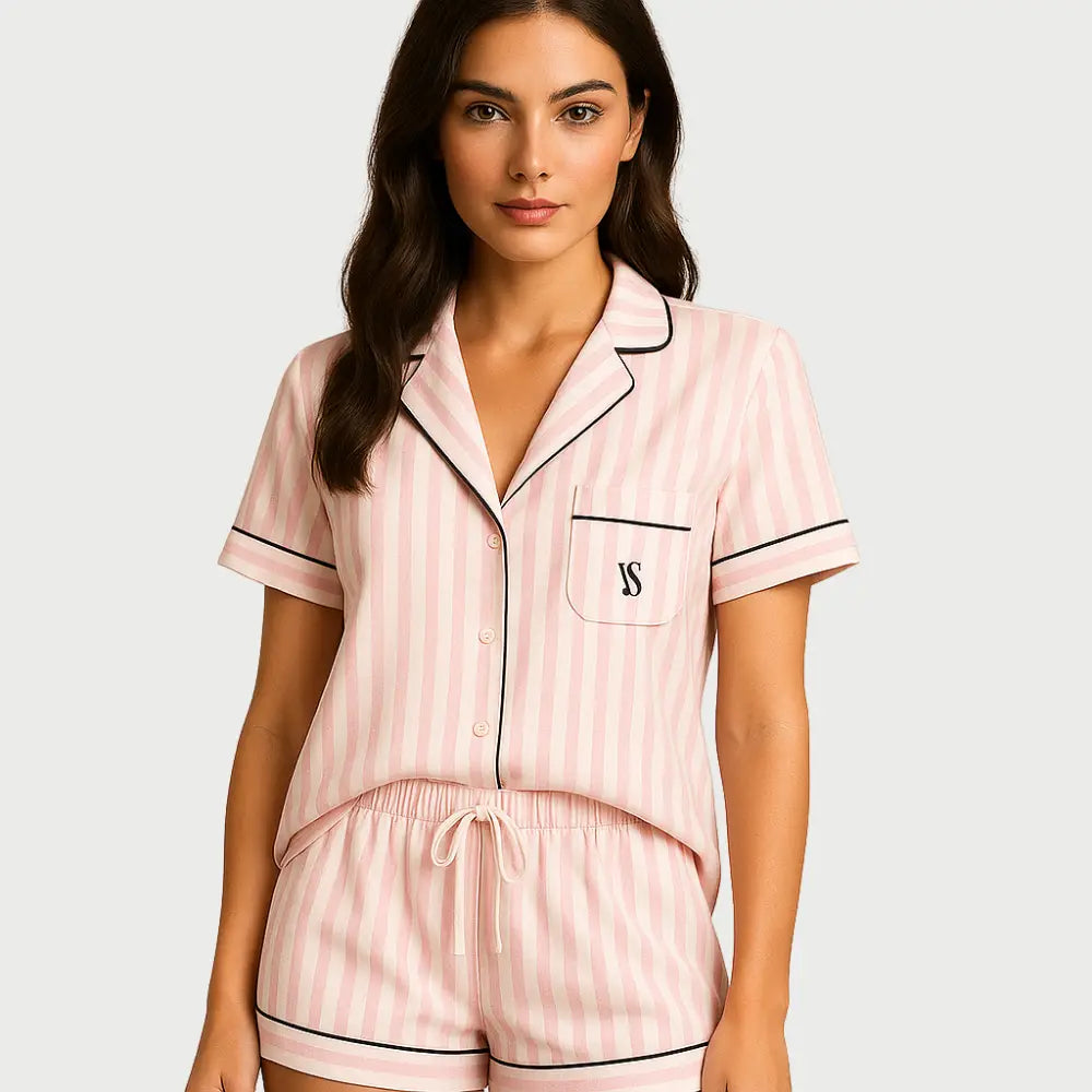 Pijama Beverly Hills by Mon (Compre e ganhe um brinde premium) - Charmontie