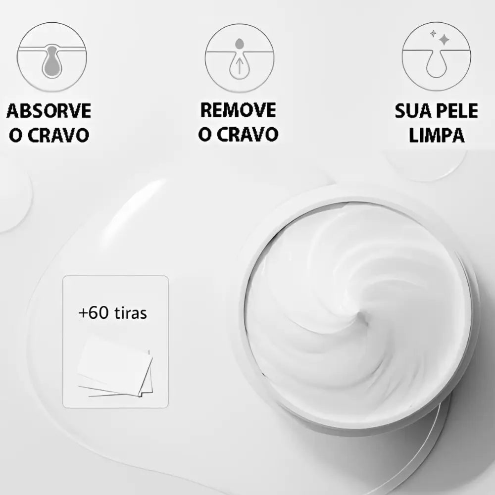 Removedor de Cravos Lanbena Mon (Compre 1 e Ganhe 60 Tiras) - Charmontie