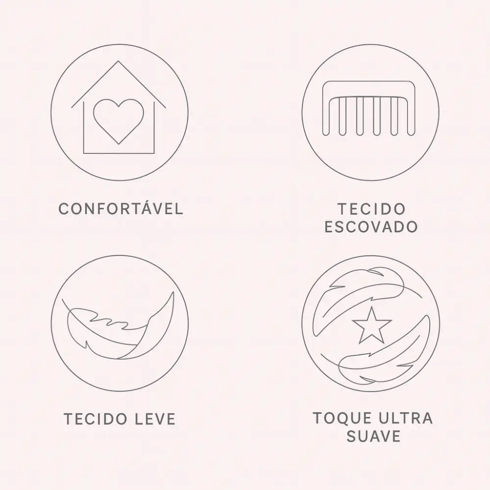 Pijama Beverly Hills by Mon (Compre e ganhe um brinde premium)